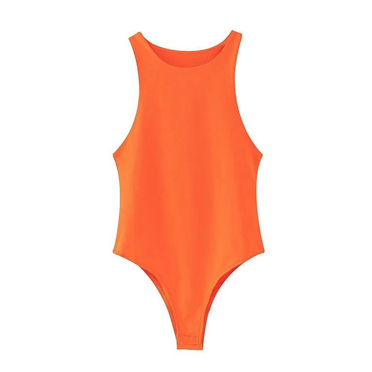 Reachshore Sexy Summer Bodysuit | High-Stretch Slim Fit Top
