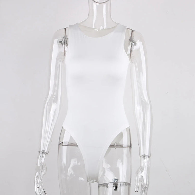 Sleeveless Off-Shoulder Bodysuit | Summer Beach Style Streetwear