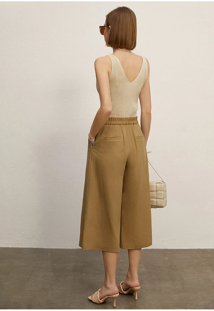 Minimalism V-Neck Knitted Camisole | Office Lady Tank