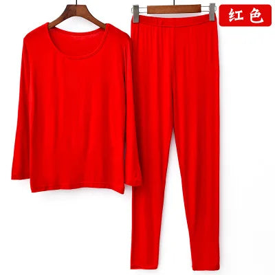 Plus Size Modal Pajama Set | Soft 3XL-7XL Sleepwear