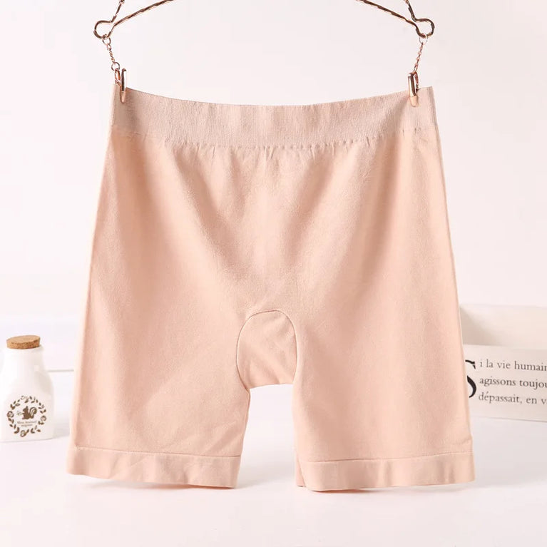 Seamless Anti-Chafing Safety Shorts | Plus Size Under-Skirt Boxers