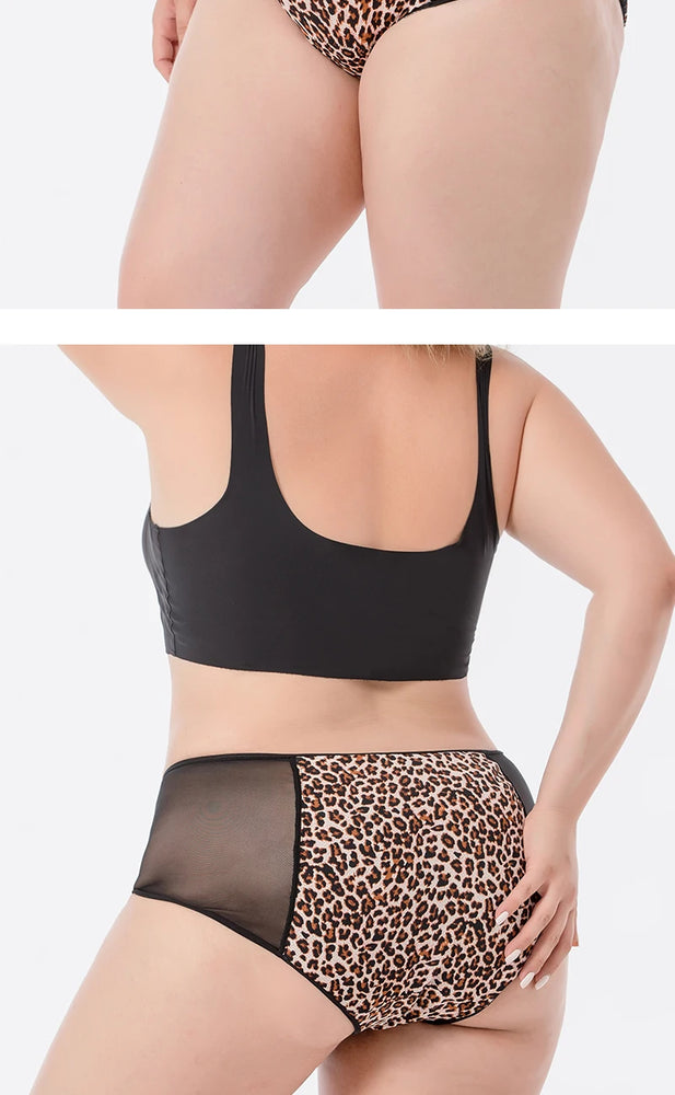 4-Layer Leakproof Period Briefs | High-Rise Absorbent Lingerie
