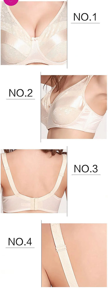 Post-Surgery Support Bra – Comfortable Underwire Cotton Lift
