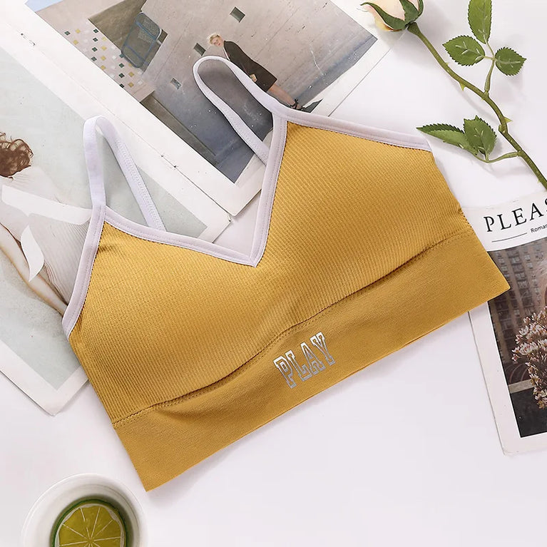 Seamless Knit Comfort Bra – Ultra-Soft Everyday Support