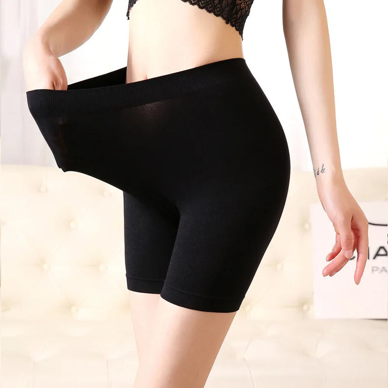 Seamless Anti-Chafing Safety Shorts | Plus Size Under-Skirt Boxers