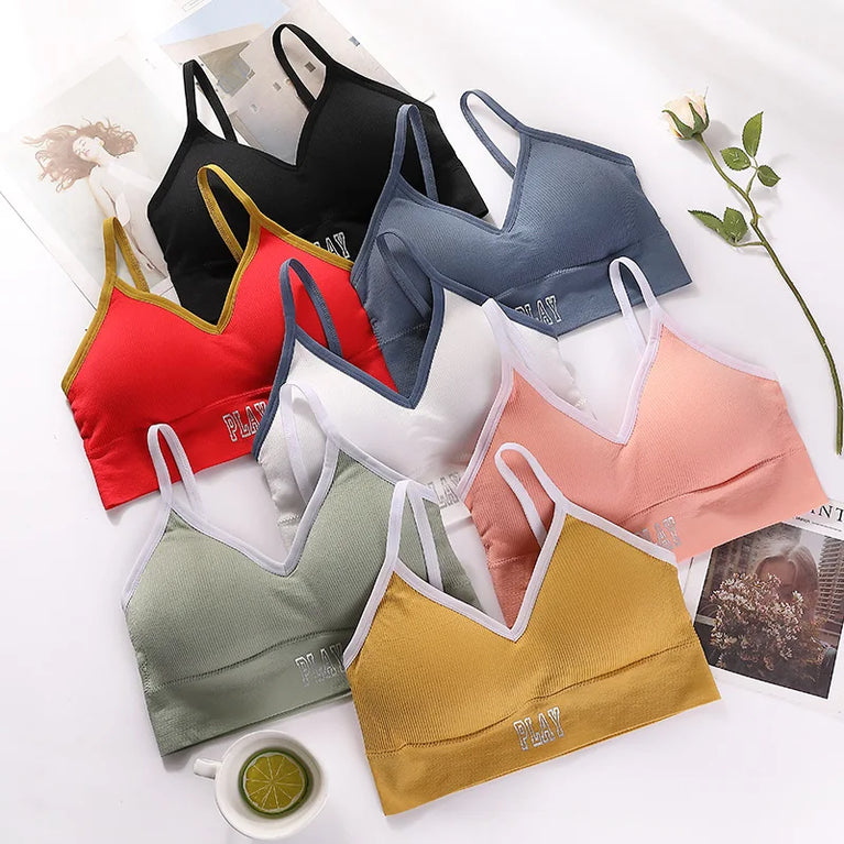 Seamless Knit Comfort Bra – Ultra-Soft Everyday Support