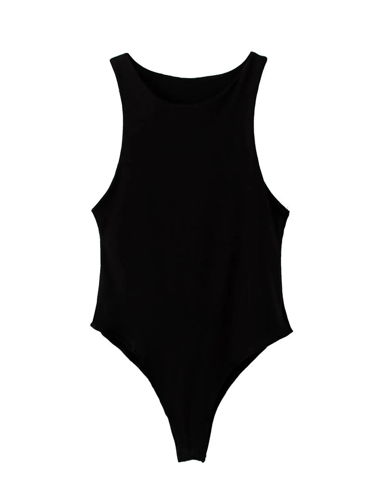 Reachshore Sexy Summer Bodysuit | High-Stretch Slim Fit Top