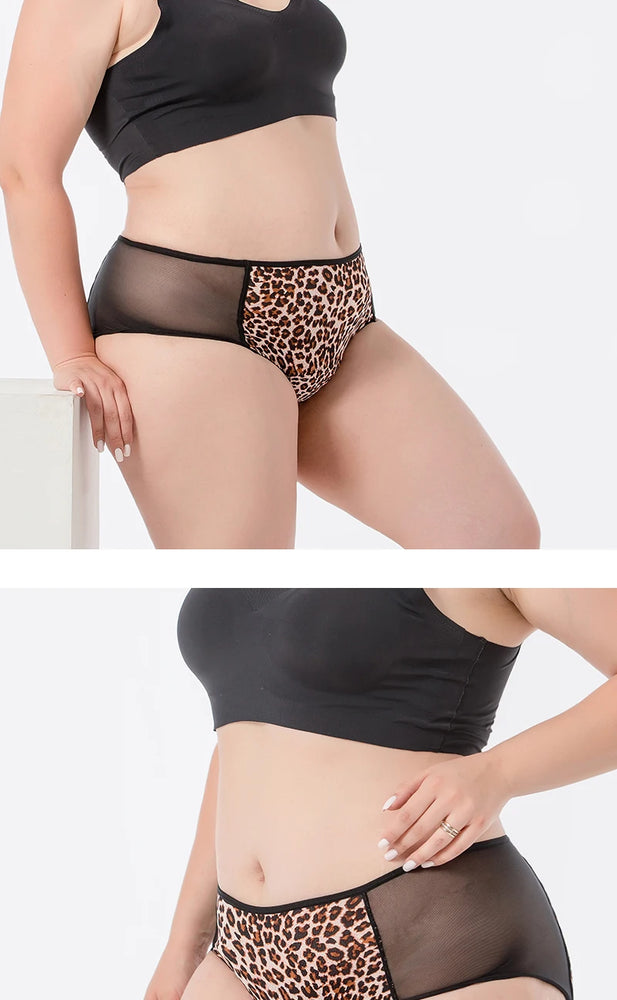 4-Layer Leakproof Period Briefs | High-Rise Absorbent Lingerie