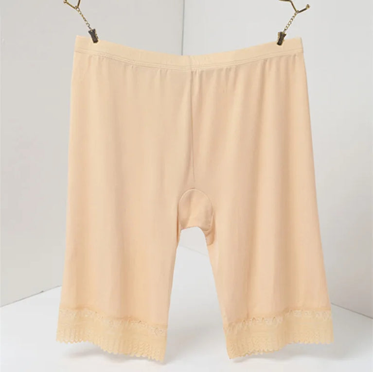 Modal Comfort Plus Size Safety Shorts | Seamless Longline Boyshorts