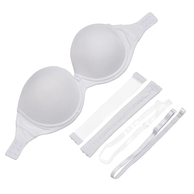 Convertible Plunge Bra – Versatile Half-Cup Push-Up Support