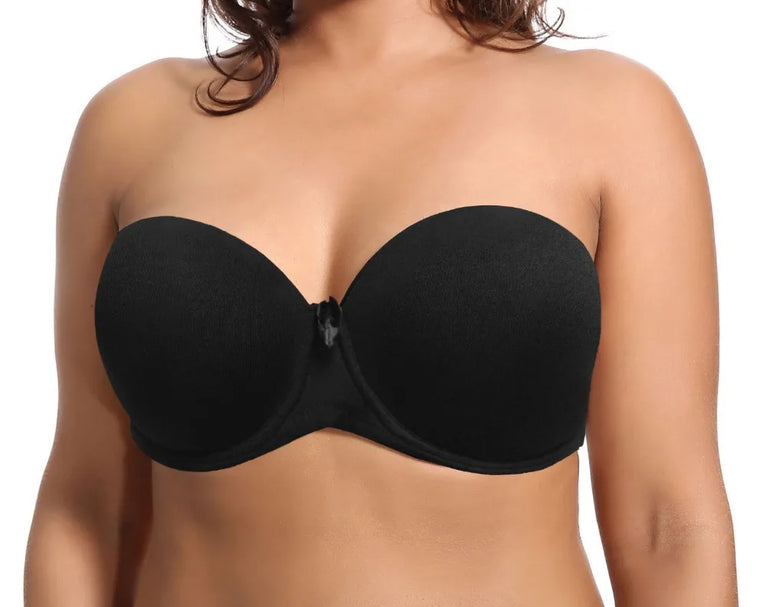 Convertible Plunge Bra – Versatile Half-Cup Push-Up Support