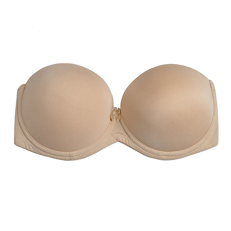 Convertible Plunge Bra – Versatile Half-Cup Push-Up Support