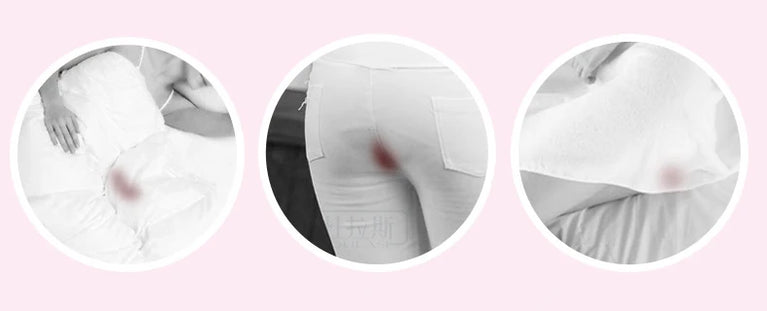 Leak-Proof Menstrual Briefs (3-Pack) – High-Rise Full Coverage Period & Incontinence Underwear