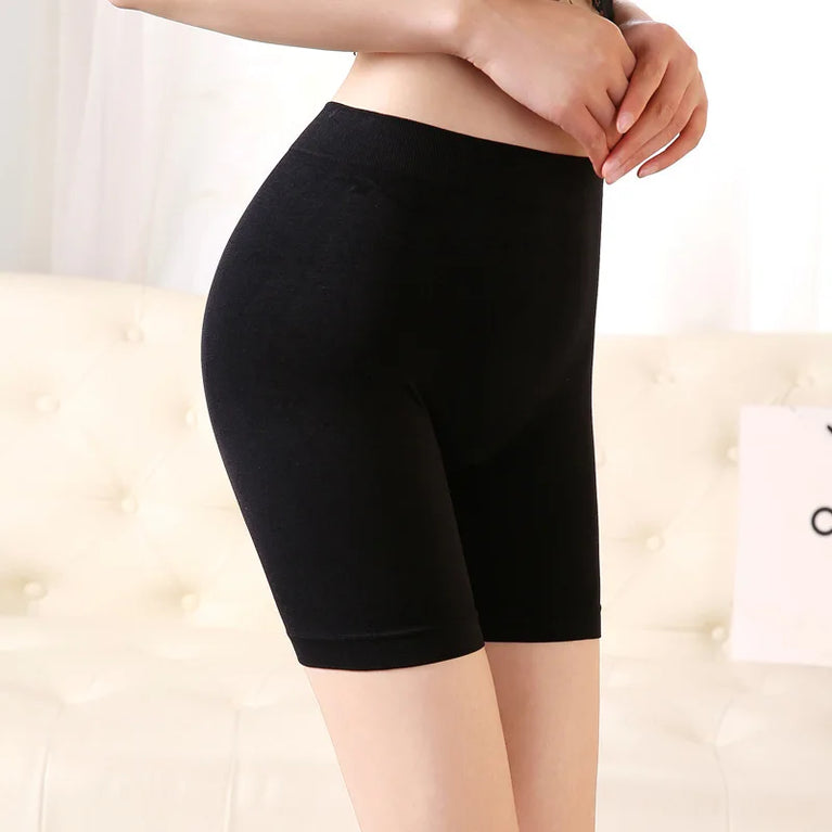 Seamless Anti-Chafing Safety Shorts | Plus Size Under-Skirt Boxers