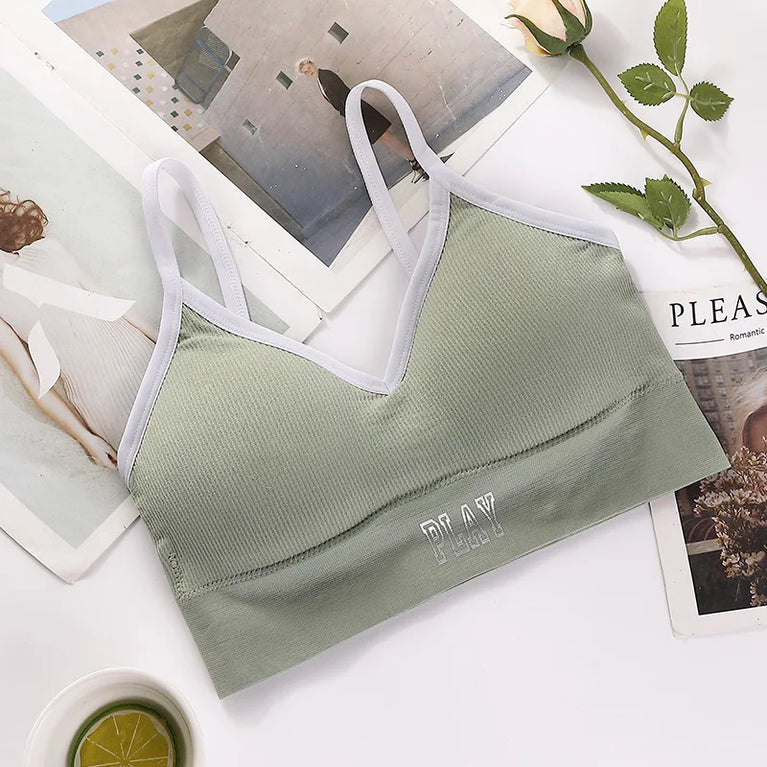 Seamless Knit Comfort Bra – Ultra-Soft Everyday Support
