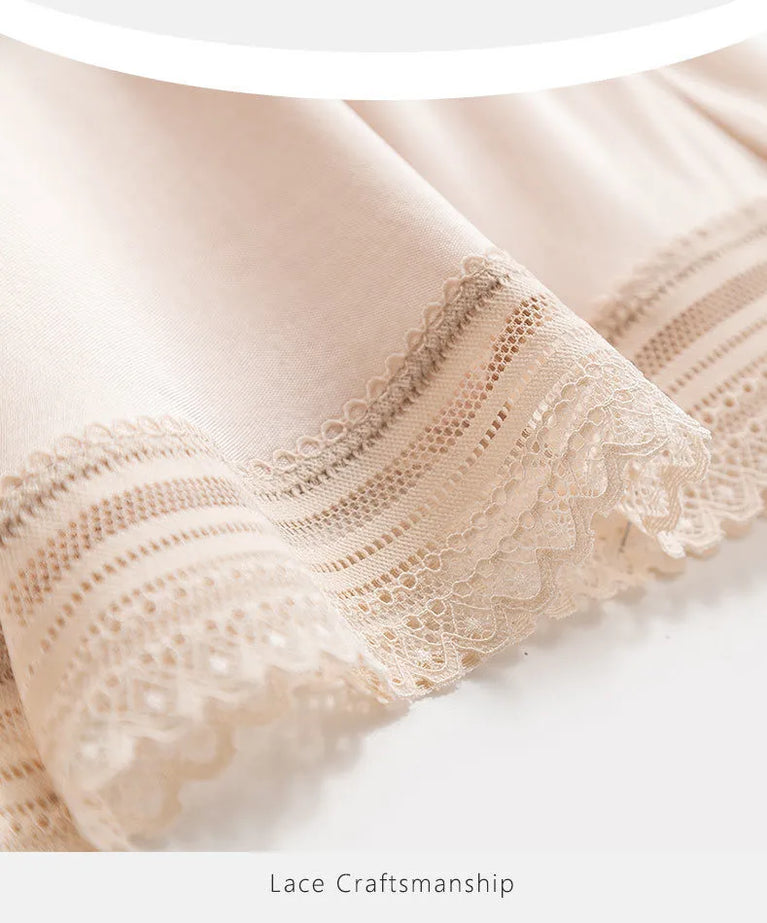 100% Natural Mulberry Silk Nightgown | Seamless Full Slip