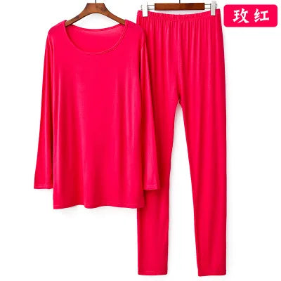 Plus Size Modal Pajama Set | Soft 3XL-7XL Sleepwear