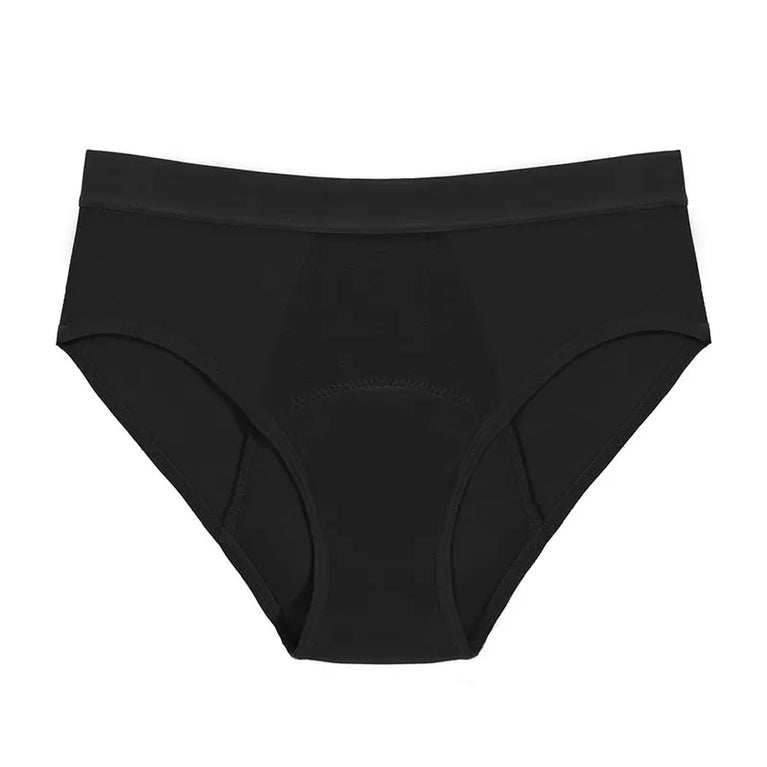 4-Layer Leakproof Period Briefs | High-Rise Absorbent Lingerie