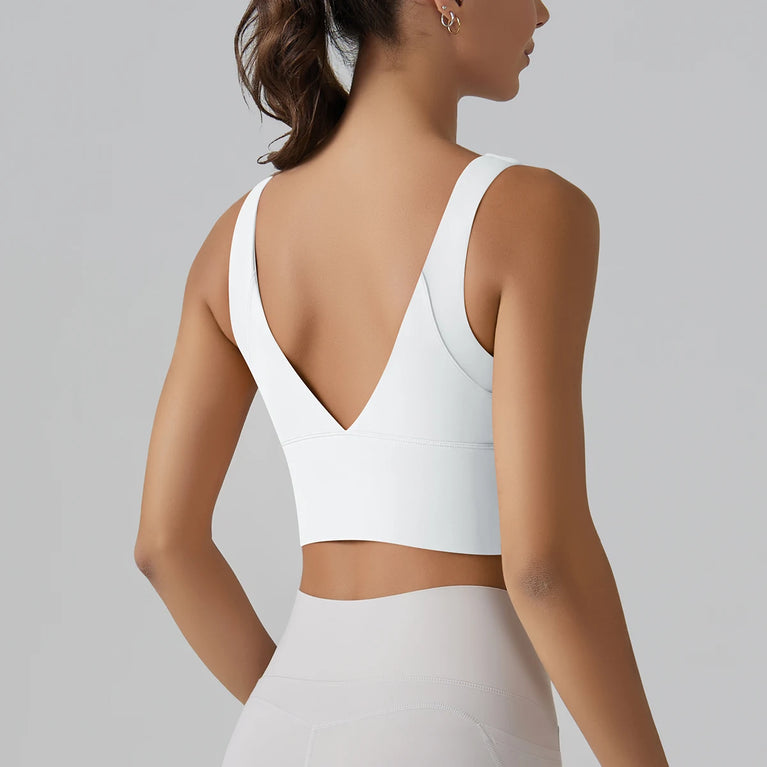 Yoga Tank Top | Push-Up Fitness Sports Bra