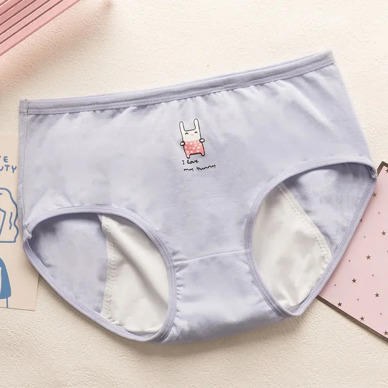 Teen Period Briefs | Leakproof Cartoon Panties