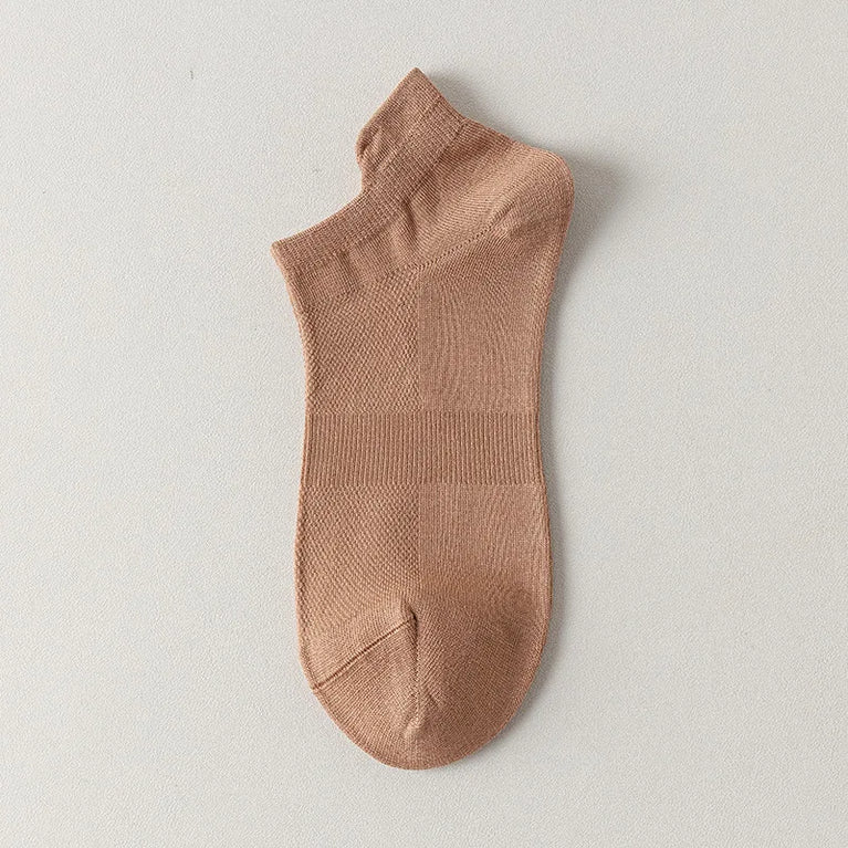 Bamboo Fiber Socks | 5-Pack Invisible Summer Liner