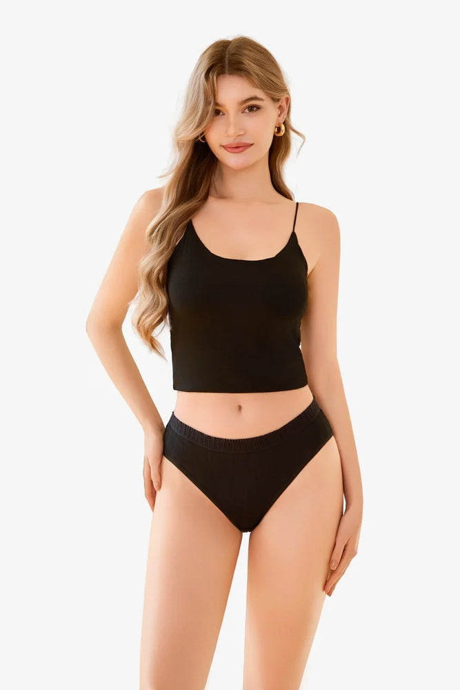3pc Breathable Cotton Briefs | Low-Waist Dopamine Summer Set