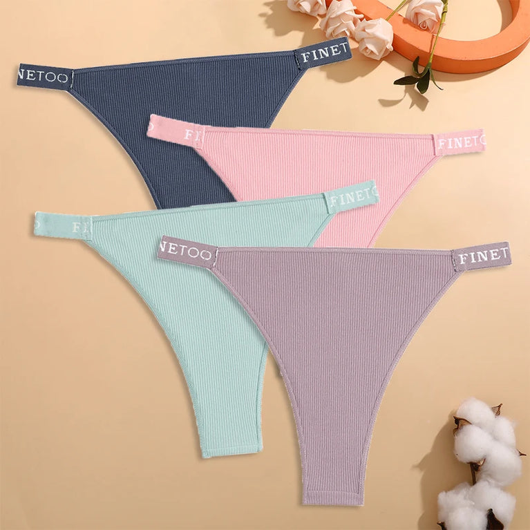 Seamless Cotton Briefs – Low-Rise Natural Comfort
