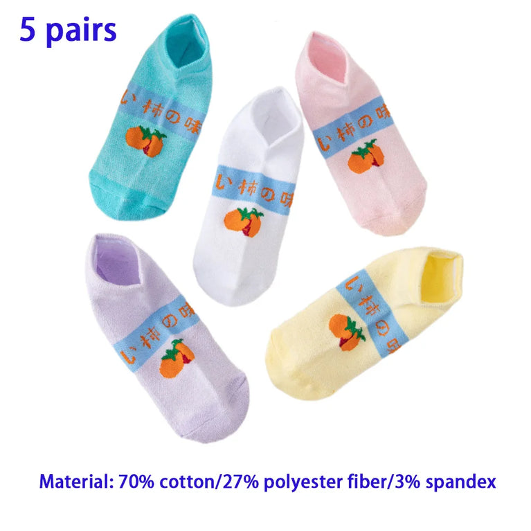 10-Pack Women's Cotton Boat Socks | Breathable Mesh Ankle Socks