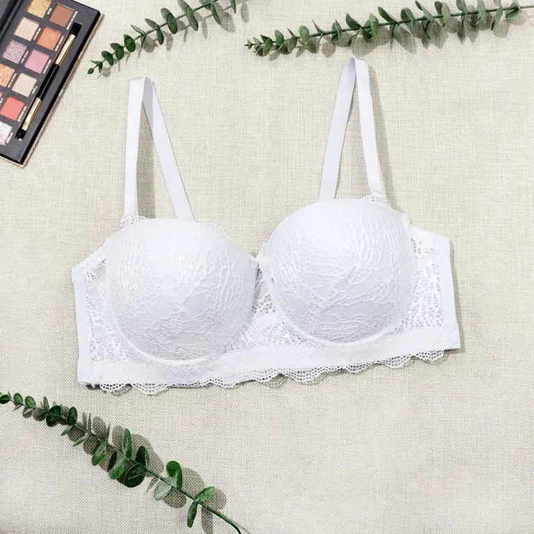 Demi Half-Cup Underwire Bra – Sculpted Push-Up Elegance
