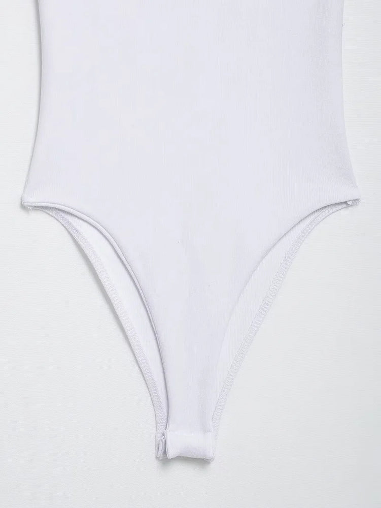 Backless Bustier Bodysuit | Sexy Sleeveless Summer Top