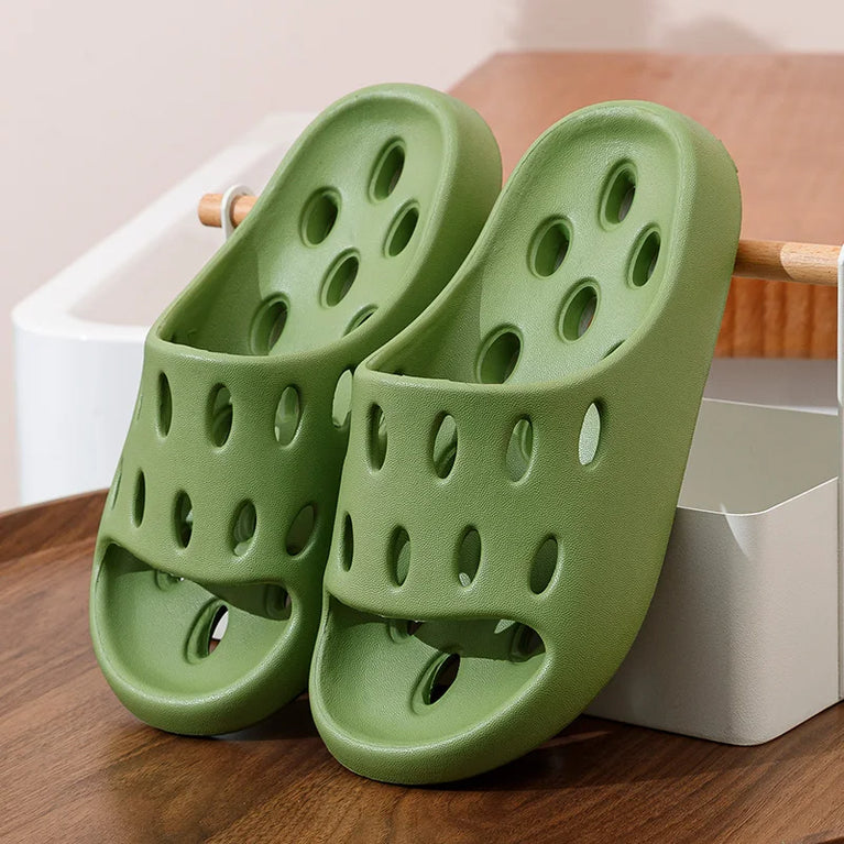 Quick-Dry Bathroom Slides | Odour-Free Lightweight EVA Slippers
