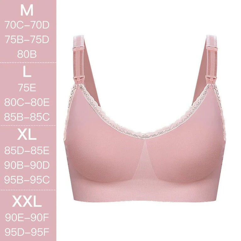 Seamless Nursing Bra – 4-Season Wire-Free Maternity Support