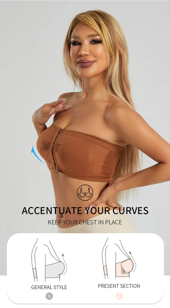 Seamless Strapless Bralette – Anti-Slip Everyday Support