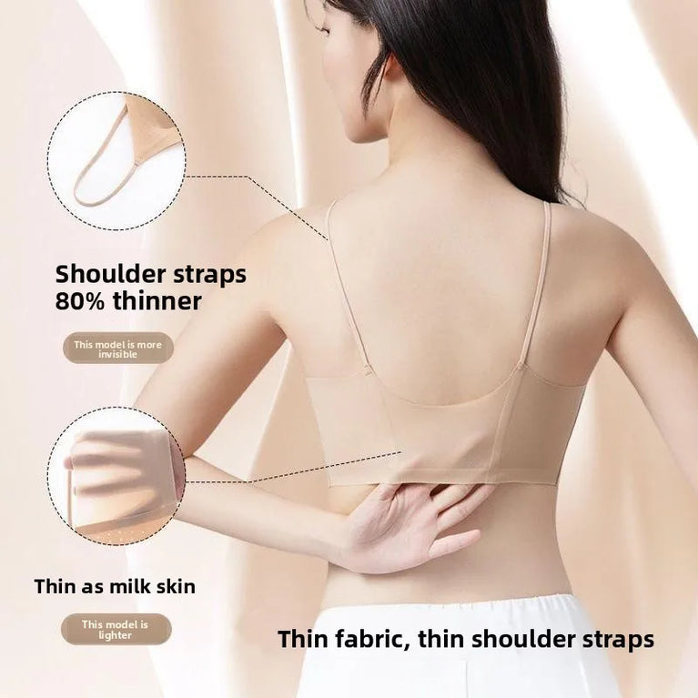 Ice Silk Seamless Bra | Cool-Touch Backless Soft Support