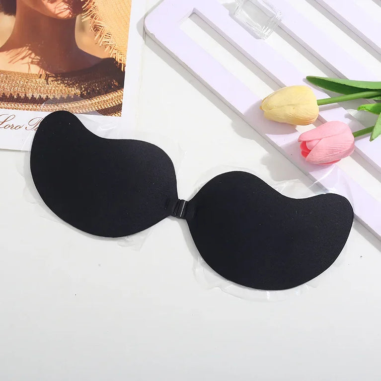 Invisible Silicone Strapless Bra | Self-Adhesive Push-Up Fit