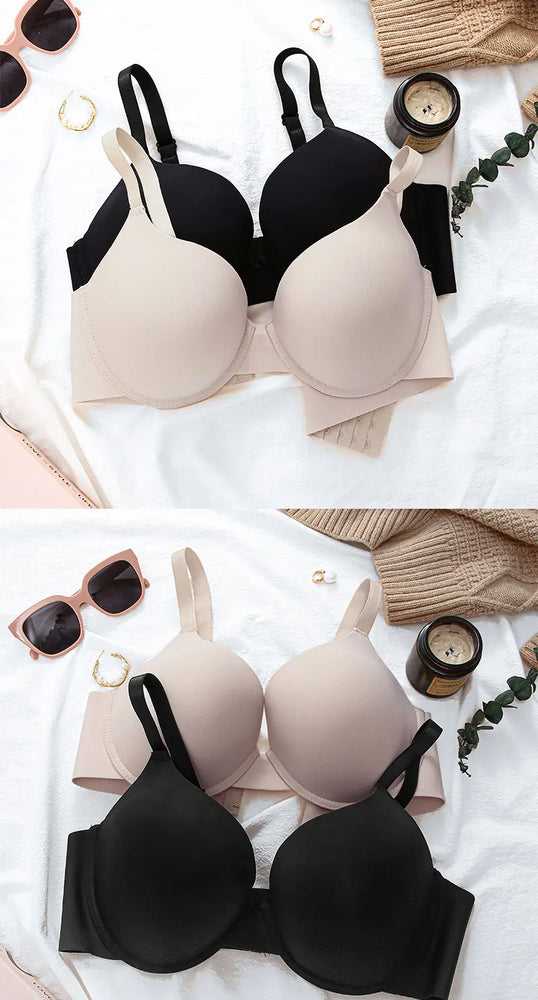 Seamless Push-Up Bra – Wireless Everyday Support