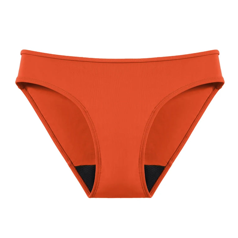High-Waist Period Swimwear | 4-Layer Leakproof Menstrual Bikini