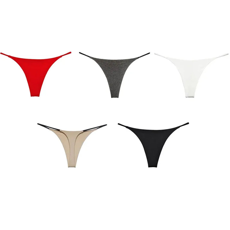 Women’s Low-Rise G-String | Seamless T-Back Summer Thong