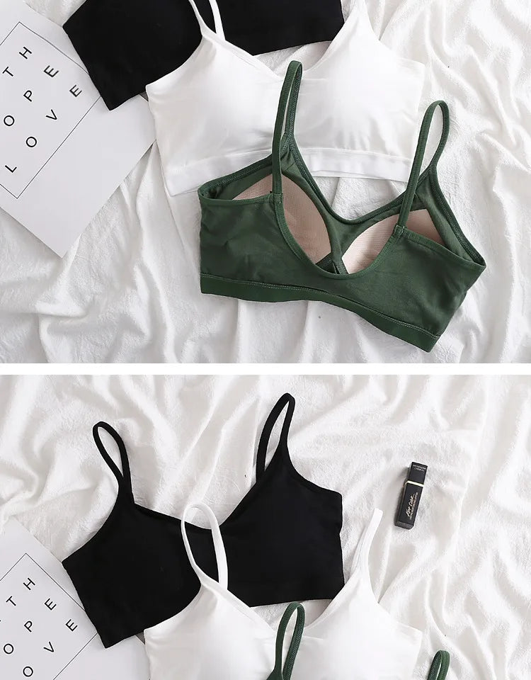 Pure Cotton Wireless Seamless Bra – Lightweight Everyday Comfort