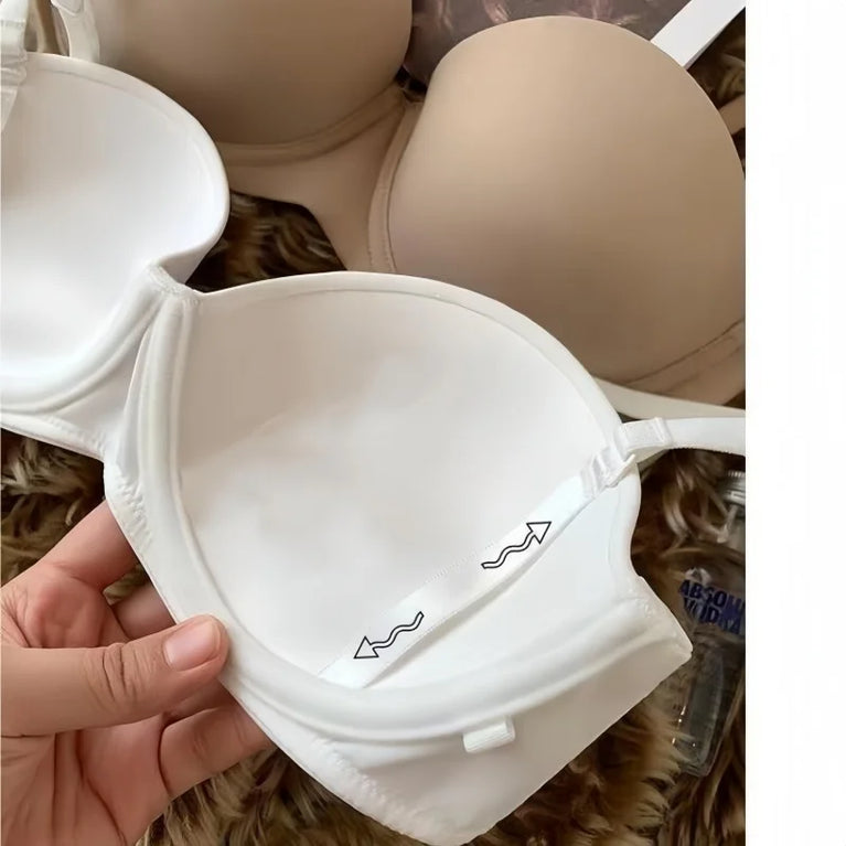 Seamless Demi Push-Up | Wire-Free Half-Cup Bra