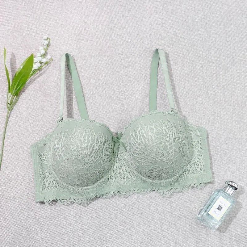 Demi Half-Cup Underwire Bra – Sculpted Push-Up Elegance