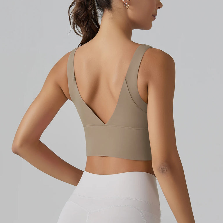 Yoga Tank Top | Push-Up Fitness Sports Bra