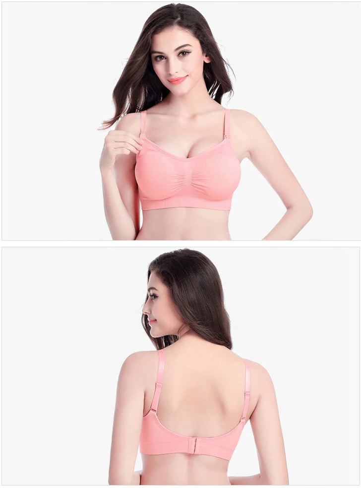 Maternity Nursing Bra | Breathable Wirefree Breastfeeding Support