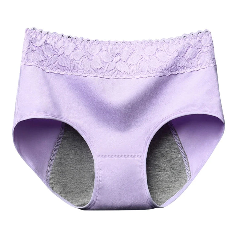 High-Rise Period Briefs | Leakproof Cotton Underwear