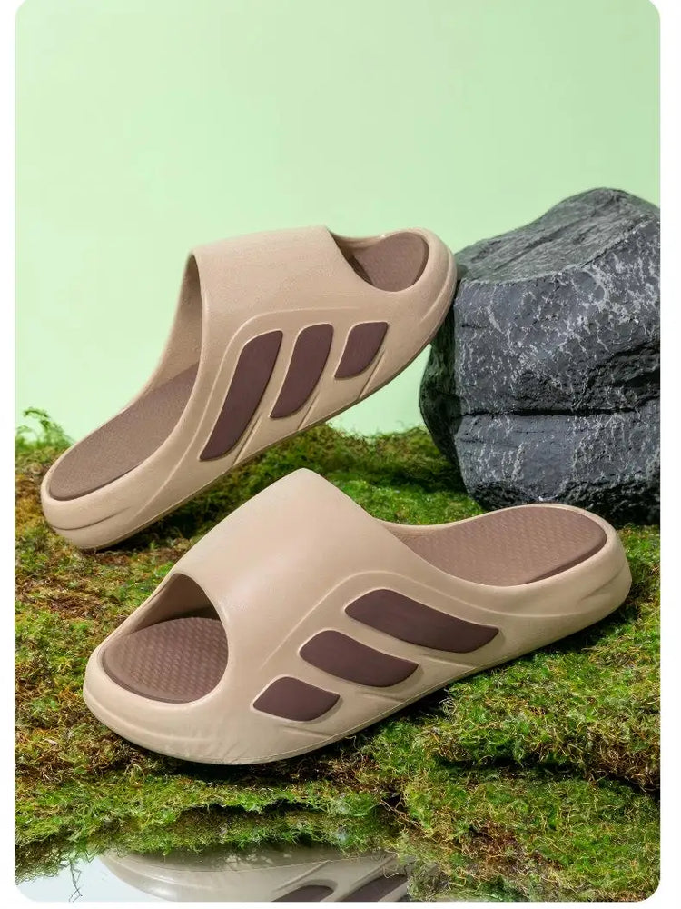 Trendy Non-Slip Couple's Slides | Silent EVA Indoor Sandals