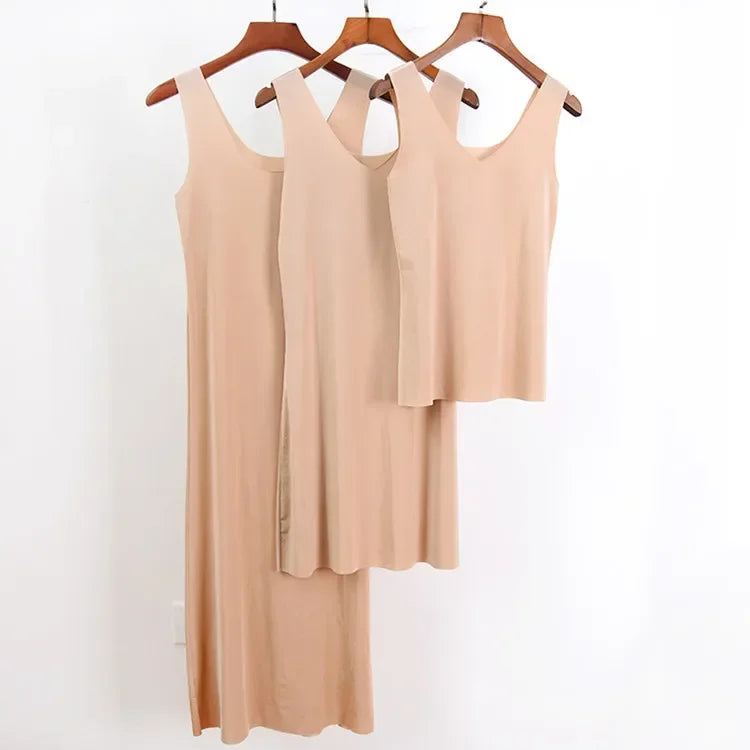 Ice Silk Full Slip | Seamless Summer Underdress