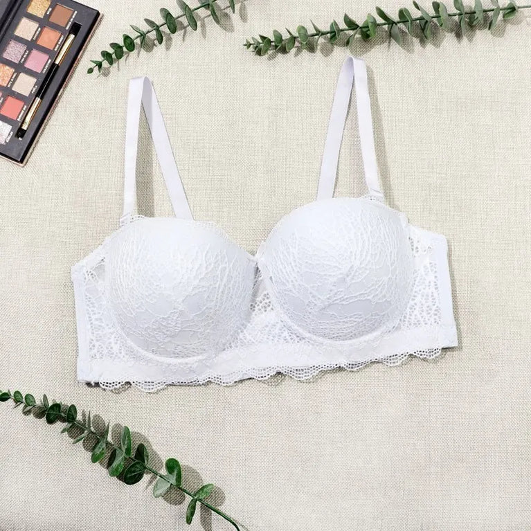 Demi Half-Cup Underwire Bra – Sculpted Push-Up Elegance