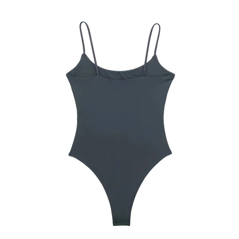 Backless Beach Bodysuit | Sexy Slim Fit One-Piece Top