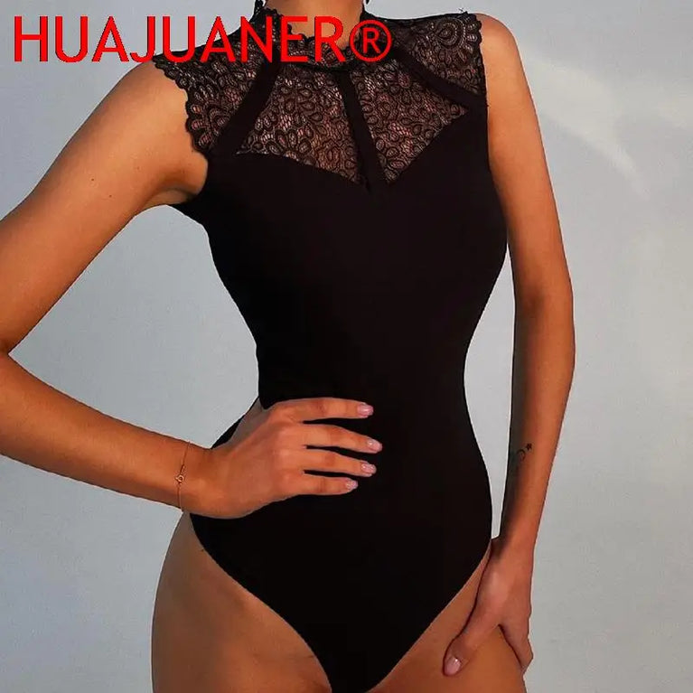 Lace Sexy Bodysuit | Slim Fit Summer Club Top