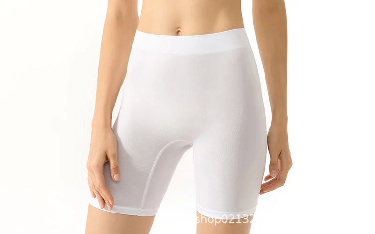 High-Waist Lace Shorts | Anti-Chafing Safety Boxers